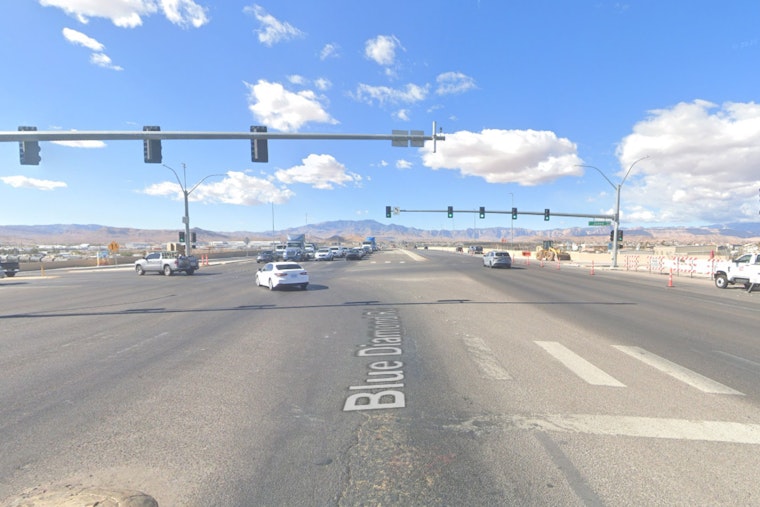 Motorcyclist Injured in Early Morning Crash at Jones Boulevard and Blue Diamond Road in Southwest Las Vegas