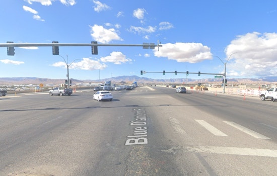 Motorcyclist Injured in Early Morning Crash at Jones Boulevard and Blue Diamond Road in Southwest Las Vegas