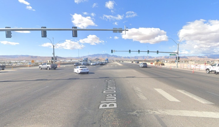 Motorcyclist Injured in Early Morning Crash at Jones Boulevard and Blue Diamond Road in Southwest Las Vegas