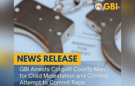 Moultrie Man Charged with Child Molestation, Attempted Rape in Ongoing GBI Investigation