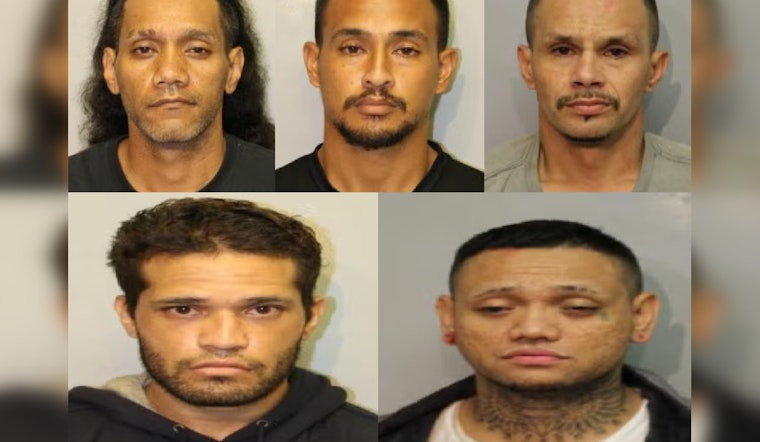 Multi-Agency Raid in Downtown Hilo Leads to Arrest of Five Suspects on Multiple Charges