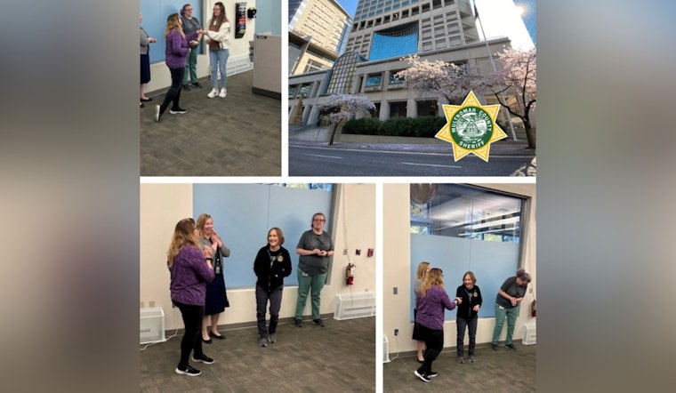 Multnomah County Sheriff's Office Honors Two Veteran Coordinators for Over Two Decades of Service