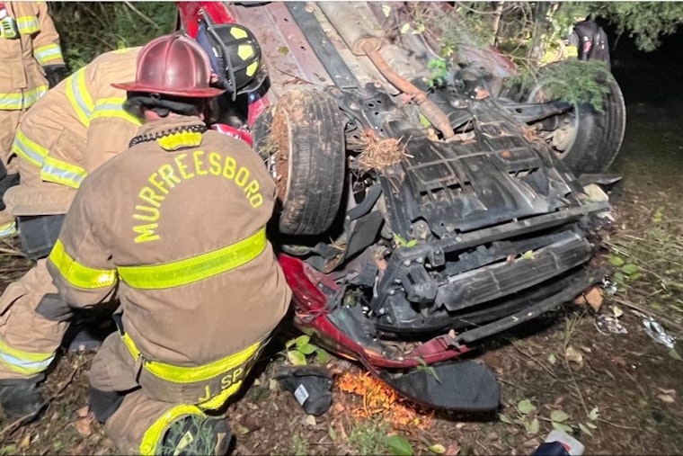 Murfreesboro Emergency Crews Rescue Two After Serious Collision on I-24 East