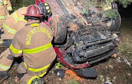 Murfreesboro Emergency Crews Rescue Two After Serious Collision on I-24 East