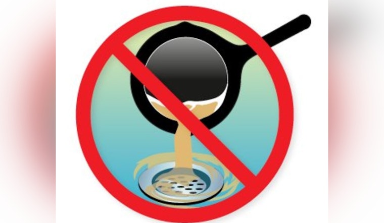 Mustang City Issues Festive Alert on FOG Disposal to Protect Sewers During Holidays