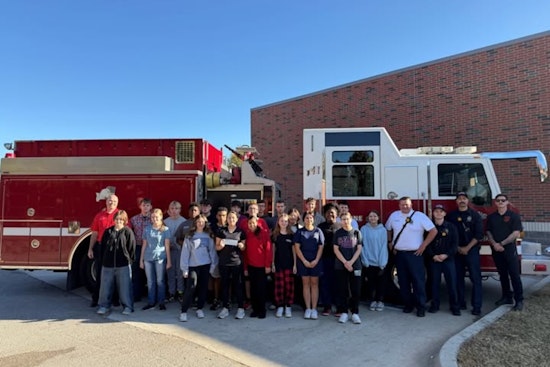 Mustang Fire Department Champions Youth Leadership with Successful JROTC Fundraiser