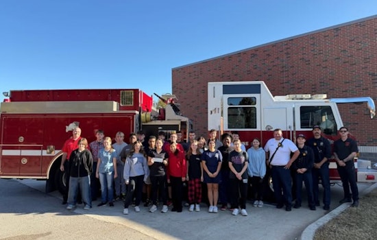 Mustang Fire Department Champions Youth Leadership with Successful JROTC Fundraiser