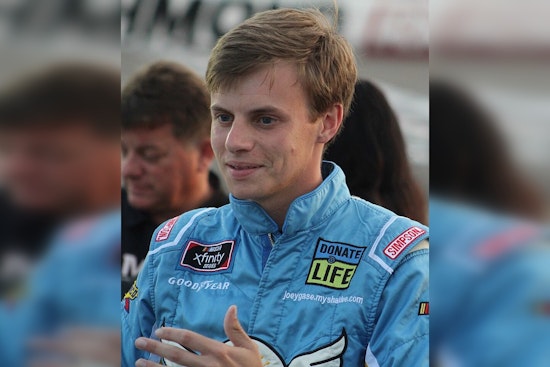 NASCAR's Joey Gase Honors Young Organ Donor Abraham Torres at Xfinity Series in Avondale