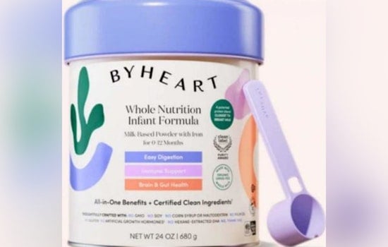 Nationwide Alert Issued as ByHeart Infant Formula Recalled in 10 States Over Botulism Scare, with North Carolina Health Officials Urging Caution