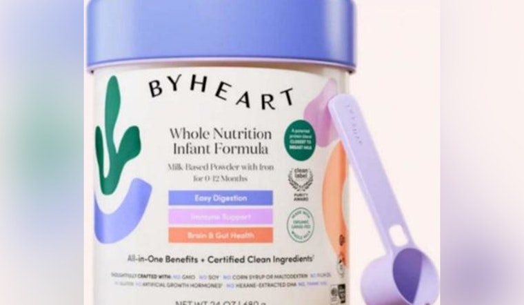 Nationwide Alert Issued as ByHeart Infant Formula Recalled in 10 States Over Botulism Scare, with North Carolina Health Officials Urging Caution