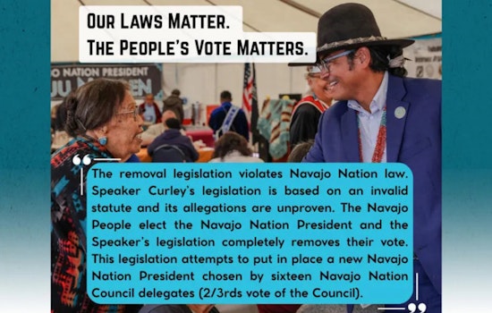 Navajo Nation President Buu Nygren Secures Temporary Restraining Order Against Speaker's Alleged 'Power Grab'