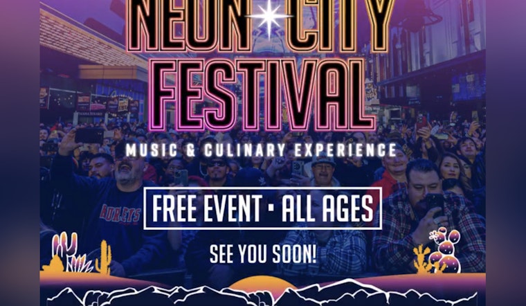 Neon City Festival Ignites Downtown Las Vegas with Free Music and Culinary Delights Tonight