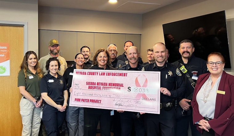 Nevada County Law Enforcement's "Pink Patch Project" Raises Over $8,000 for Breast Cancer Initiatives