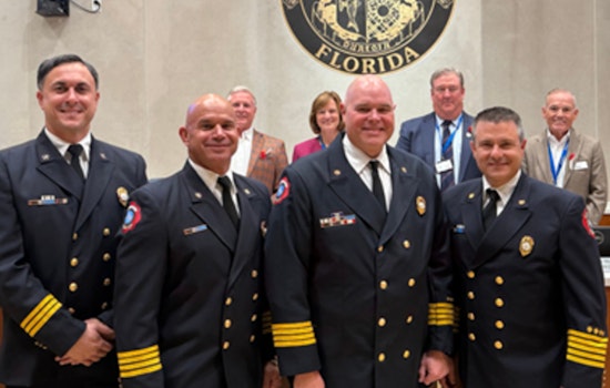 New Era for Dunedin Fire Rescue, Michael Handoga Sworn In as Fire Chief Alongside New Leaders and Firefighters