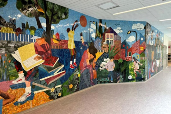 New Mosaic Murals Enrich Tobin Montessori and Vassall Upper Schools in Cambridge with Community Spirit
