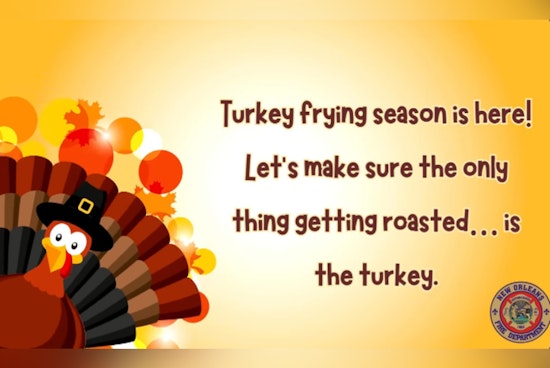 New Orleans Fire Department Issues Safety Warning for Thanksgiving Turkey Frying Tradition