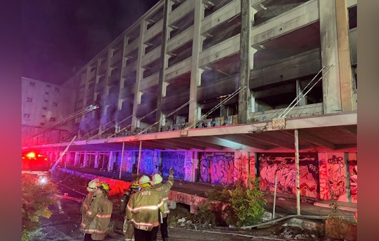 New Orleans Fire Department Tackles Two-Alarm Blaze at Historic Former Navy Base