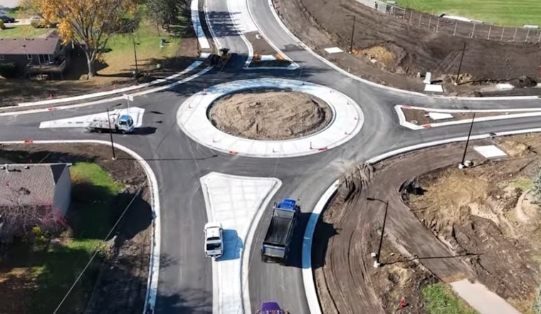 New Roundabout at Park Ridge Drive and Highway 10 Opens in Carver County, Easing Traffic Woes