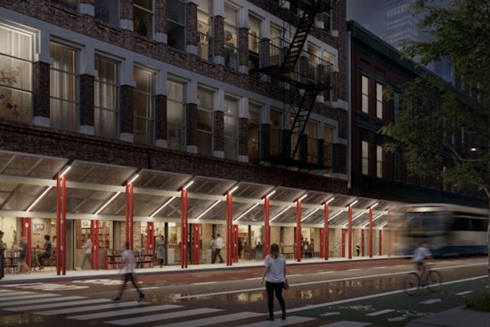 New York City Mayor Eric Adams Unveils Innovative Sidewalk Shed Designs to Beautify Streets and Enhance Safety