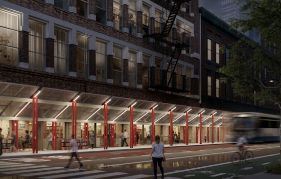 New York City Mayor Eric Adams Unveils Innovative Sidewalk Shed Designs to Beautify Streets and Enhance Safety