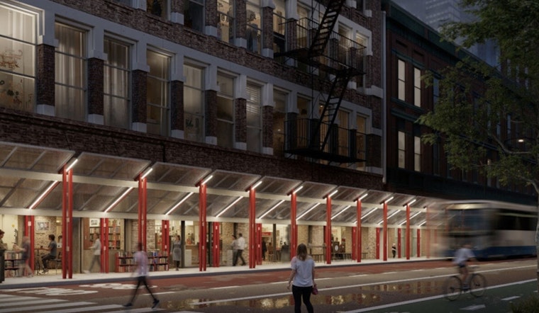 New York City Mayor Eric Adams Unveils Innovative Sidewalk Shed Designs to Beautify Streets and Enhance Safety