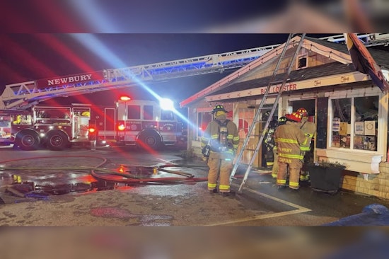 Newbury's Bob Lobster Swiftly Evacuated as Firefighters Quell Blaze, No Injuries Reported