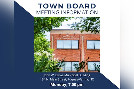 Newly Elected Officials to be Sworn In at Upcoming Fuquay-Varina Town Board Meeting on December 1