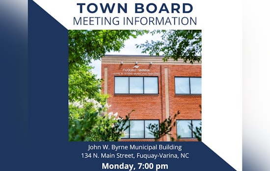 Newly Elected Officials to be Sworn In at Upcoming Fuquay-Varina Town Board Meeting on December 1