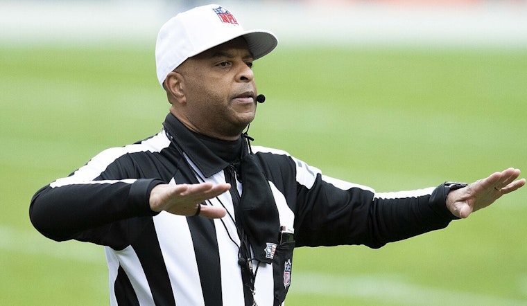 NFL Referee Adrian Hill Injured, Carted Off Field During Houston Texans vs. Buffalo Bills Thursday Night Clash