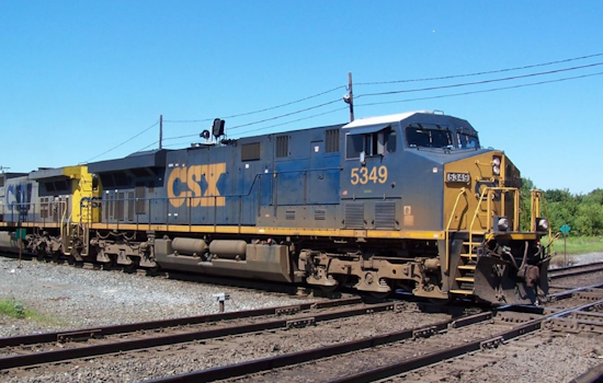 No Injuries Reported After CSX Train Collides with Stalled Amazon Delivery Car in Baltimore County
