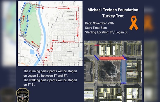 Noblesville Sets the Stage for Annual Turkey Trot in Memory of Michael Treinen