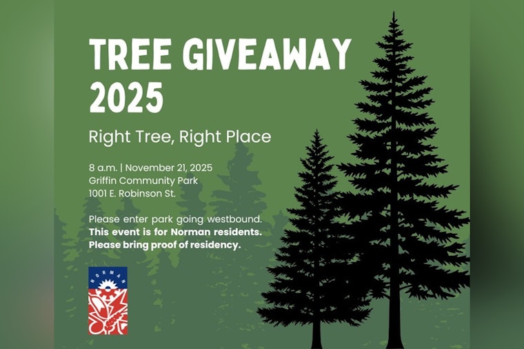 Norman Parks & Recreation Department Hosts Free Tree Giveaway to Foster Urban Greenery