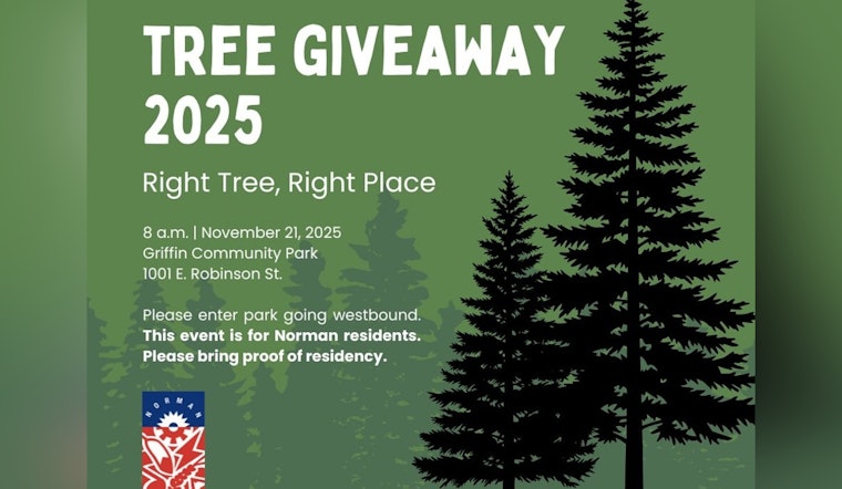 Norman Parks & Recreation Department Hosts Free Tree Giveaway to Foster Urban Greenery