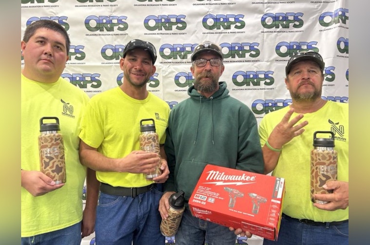 Norman Parks and Recreation Team Scores Hat Trick at Oklahoma Maintenance Rodeo in Tulsa