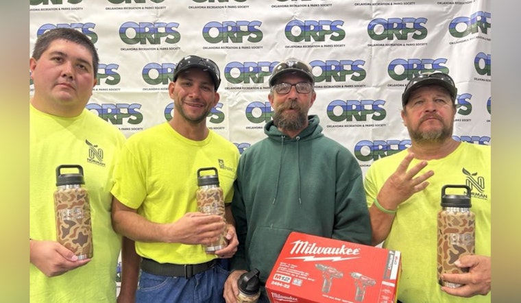 Norman Parks and Recreation Team Scores Hat Trick at Oklahoma Maintenance Rodeo in Tulsa