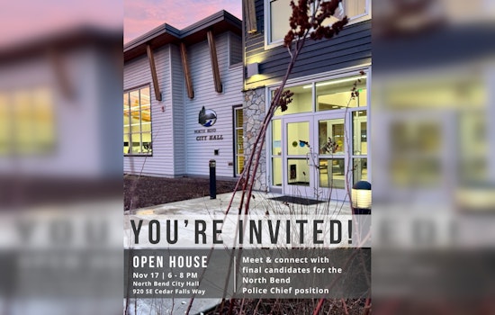 North Bend Invites Public to Meet Police Chief Candidates Ahead of King County Sheriff's Office Partnership