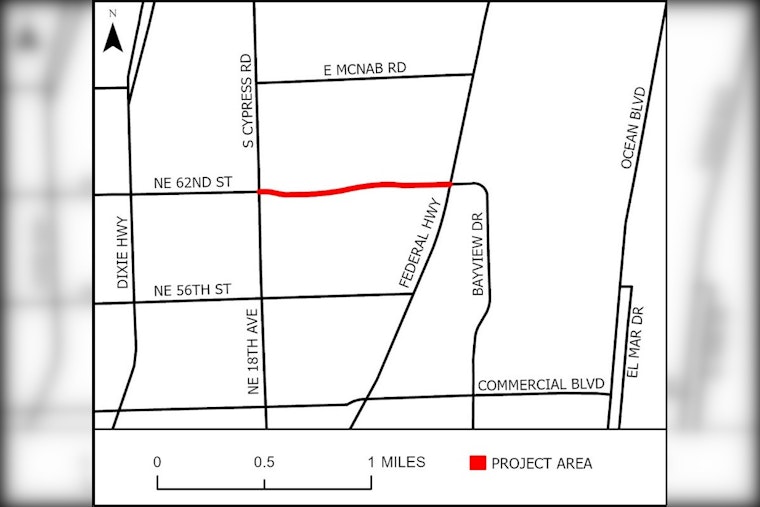 North Fort Lauderdale Braces for Drainage System Upgrades Along NE 62nd Street Starting November 24