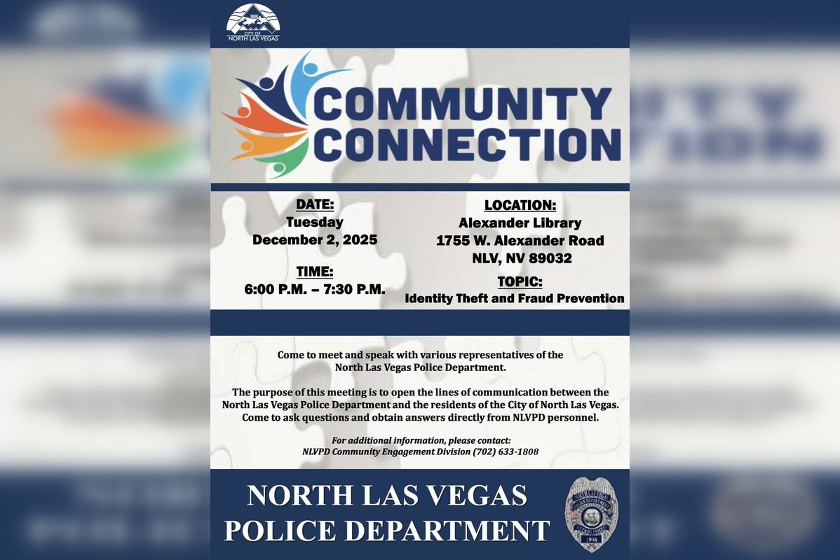 North Las Vegas Police Host Community Meeting on Protecting Against