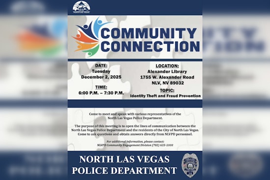 North Las Vegas Police Host Community Meeting on Protecting Against Identity Theft and Fraud