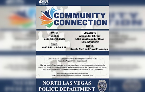 North Las Vegas Police Host Community Meeting on Protecting Against Identity Theft and Fraud
