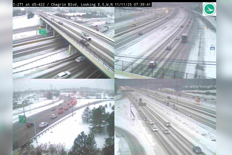 Ohio Drivers Beware: Sudden Snowfall Creates Dangerous Conditions on I-271, ODOT Urges Caution