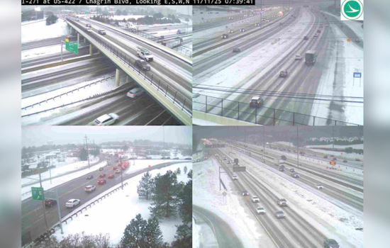 Ohio Drivers Beware: Sudden Snowfall Creates Dangerous Conditions on I-271, ODOT Urges Caution