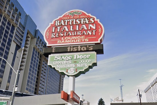 Old-School Vegas Icon Battista's Reopens, 65 Staffers And Stage Door Back In Action