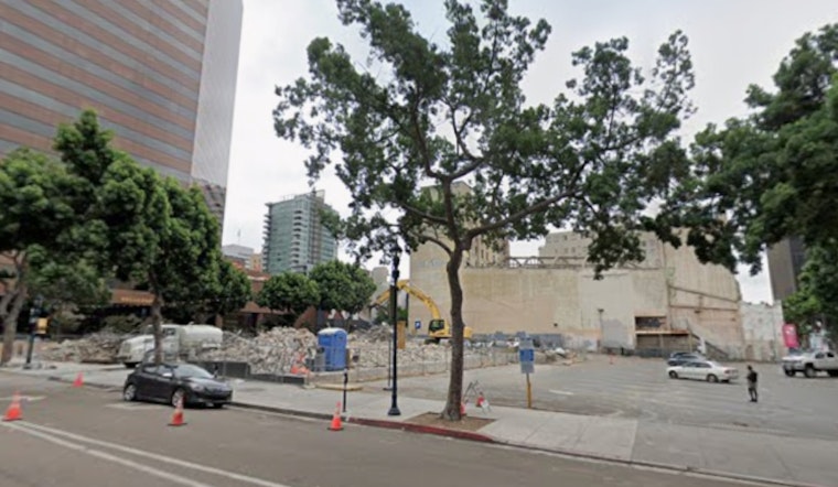 Once-Rockin’ 4th & B Lot Hits the Block Next to Crumbling California Theatre