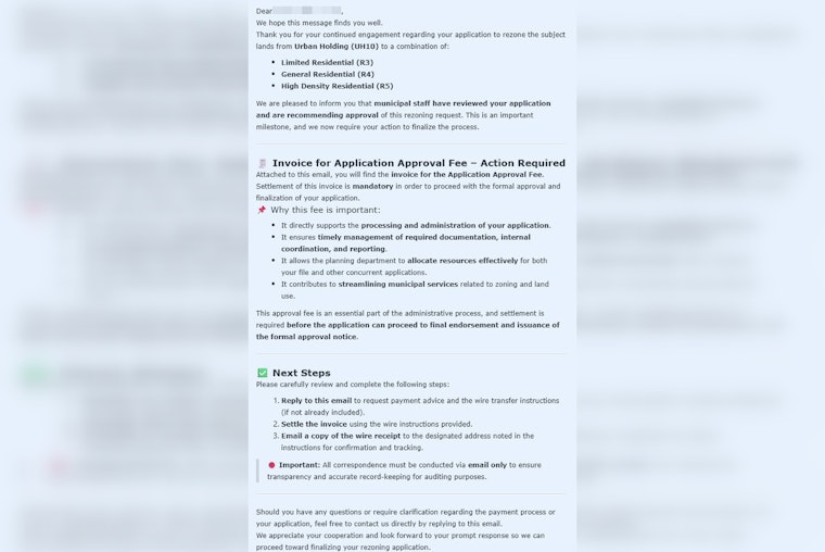 Oregon Building Codes Division Warns of Phishing Scam Targeting Permit Applicants in Washington County