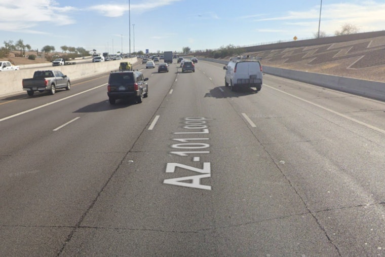 Overturned Dump Trucks Spill Hot Asphalt on Loop 101 in Scottsdale, Minor Injuries Reported