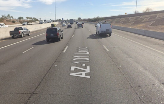 Overturned Dump Trucks Spill Hot Asphalt on Loop 101 in Scottsdale, Minor Injuries Reported