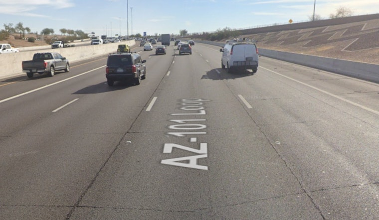 Overturned Dump Trucks Spill Hot Asphalt on Loop 101 in Scottsdale, Minor Injuries Reported