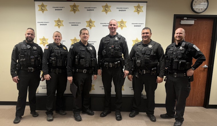 Ozaukee County Corporal Honored with Life Saving Award for Heroic Rescue of Teen
