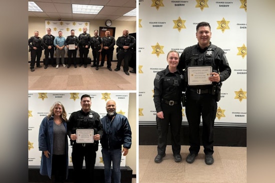 Ozaukee County Patrol Deputy Jon Chang Honored with Lifesaving Award for Rescuing Truck Driver from Fiery I-43 Crash